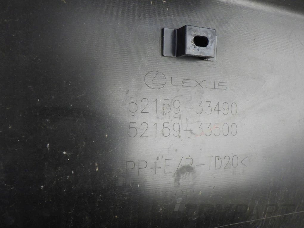 LEXUS ES 7 VII F SPORT 2018- Rear Bumper