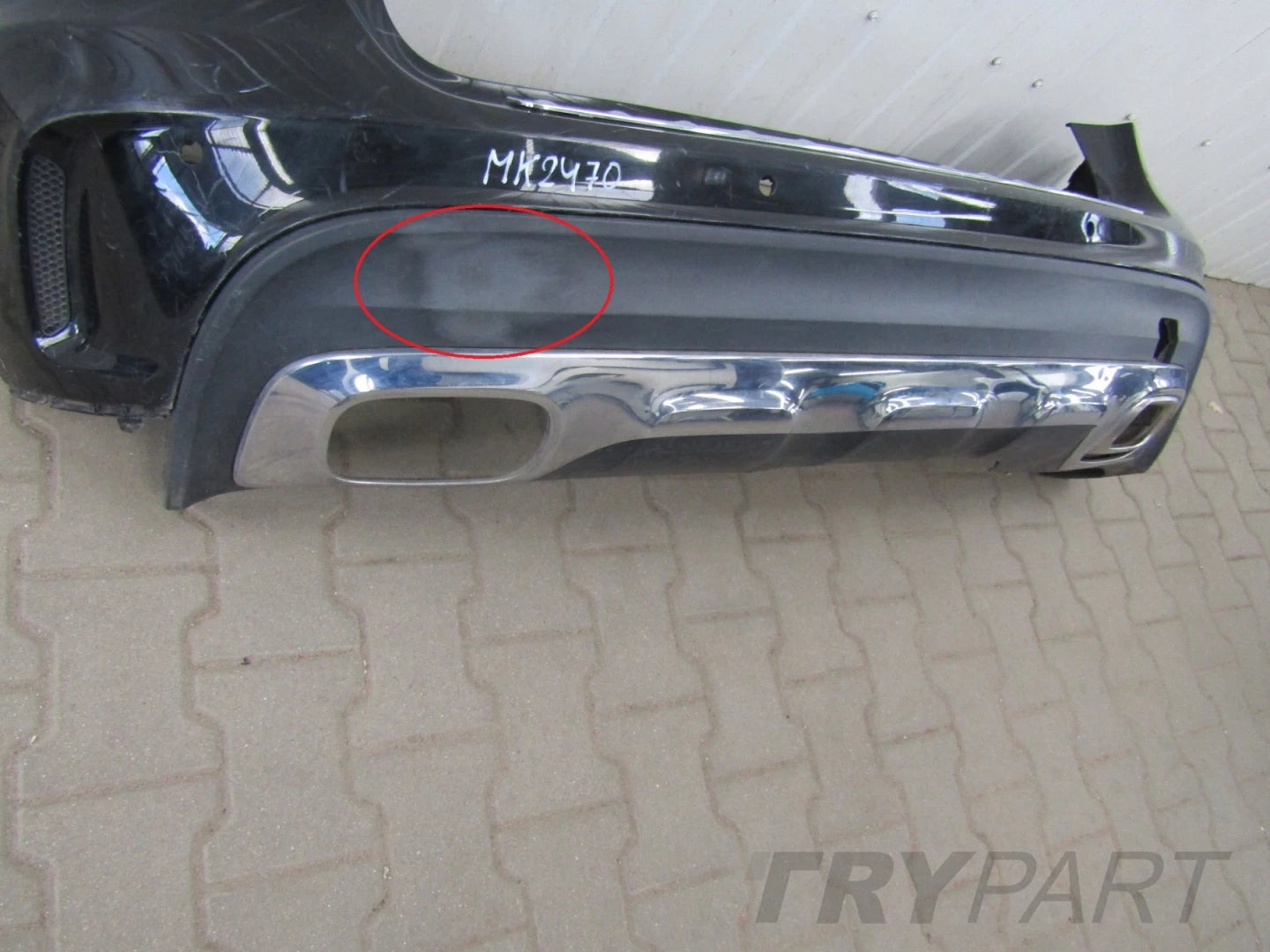 Rear Bumper Mercedes GLA W156 AMG Lift 17-