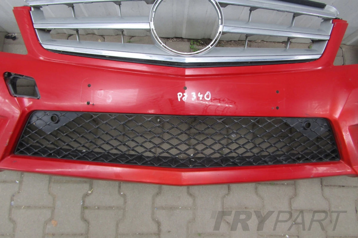 Front bumper Mercedes C class W204 204 AMG facelift 11-14