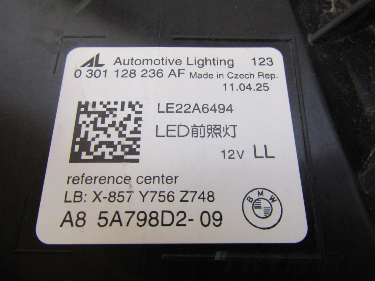 Front Headlight BMW 5 G60 G61 FULL LED 23- RH 5A798D2