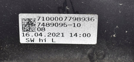 BMW I3 I3S LIFT LCI LEFT REAR FENDER TRIM STRIP ORIGINAL