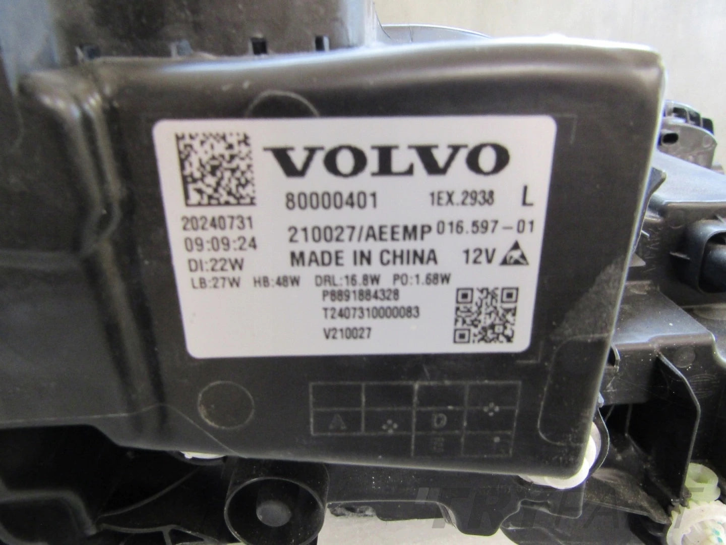 Volvo EX30 FULL LED Headlight 23- LH Left 80000401