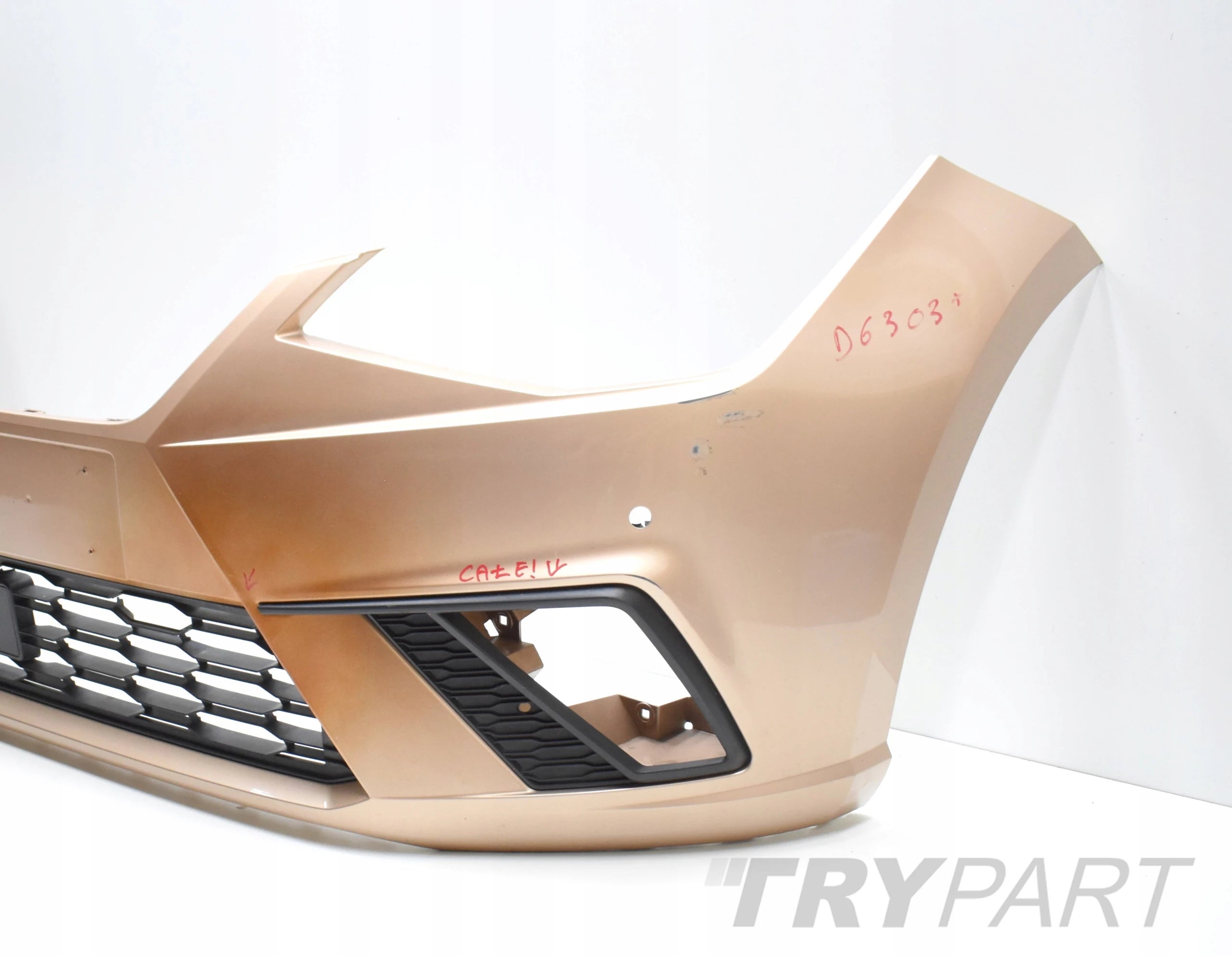 SEAT IBIZA V 6F0 FRONT BUMPER ORG + GRILLE