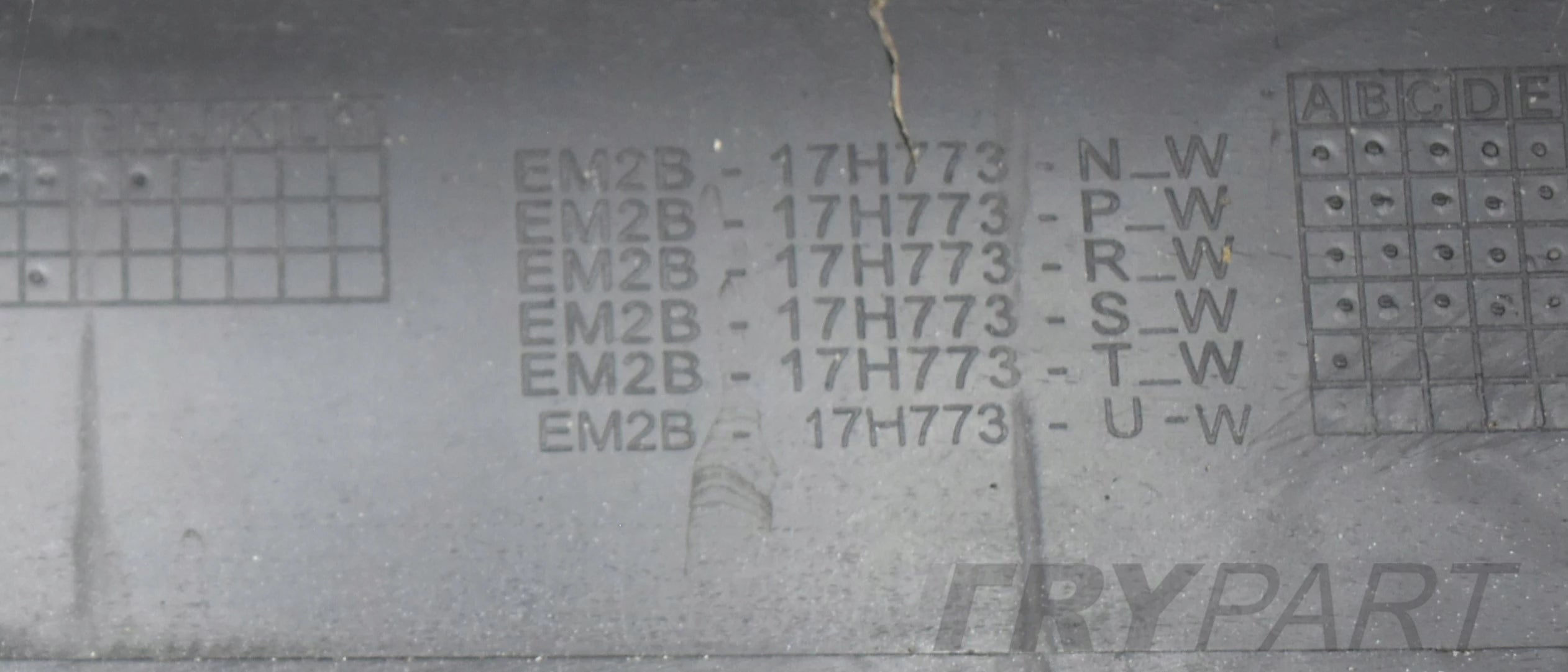 FORD S MAX MK2 REAR BUMPER ORG!