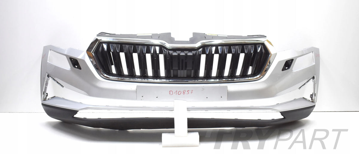 SKODA KAROQ LIFT 57A FRONT BUMPER ORG + BOTTOM