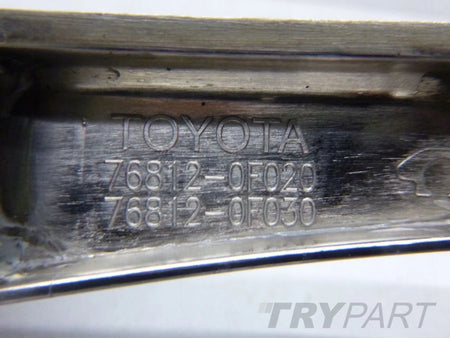 TOYOTA VERSO chrome rear door trim