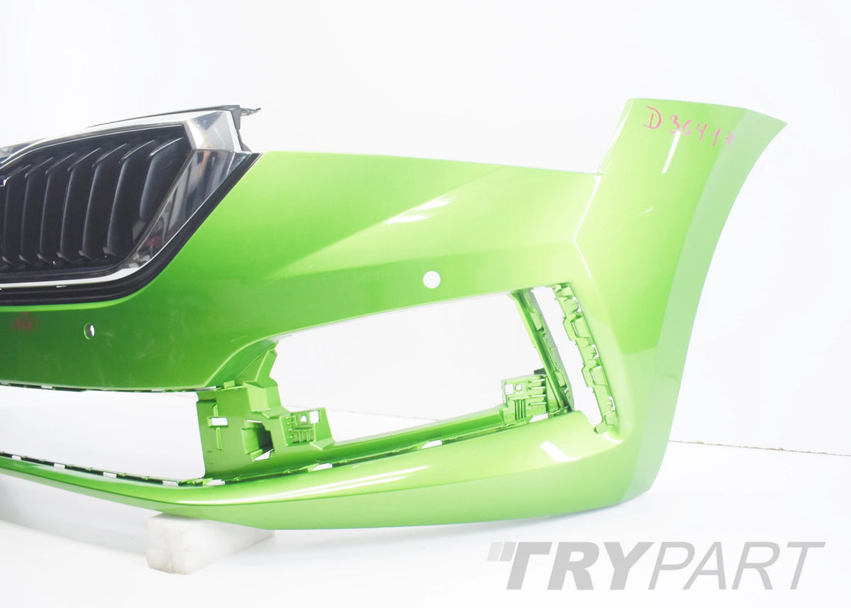SKODA SCALA 657 OEM Front Bumper + Grille