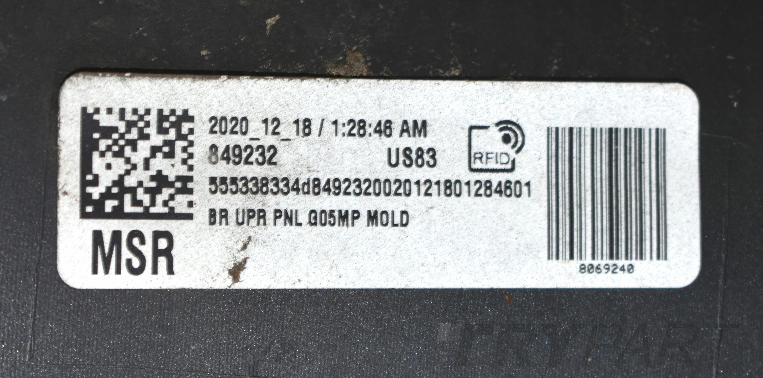 BMW X5 G05 M PACKAGE REAR BUMPER ORIGINAL + BOTTOM
