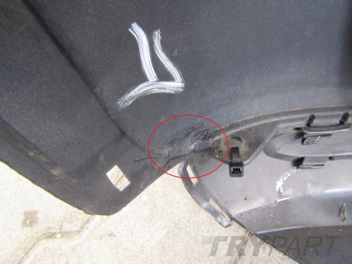 Front Bumper Honda Civic VIII 8 UFO Ti HB 06-11