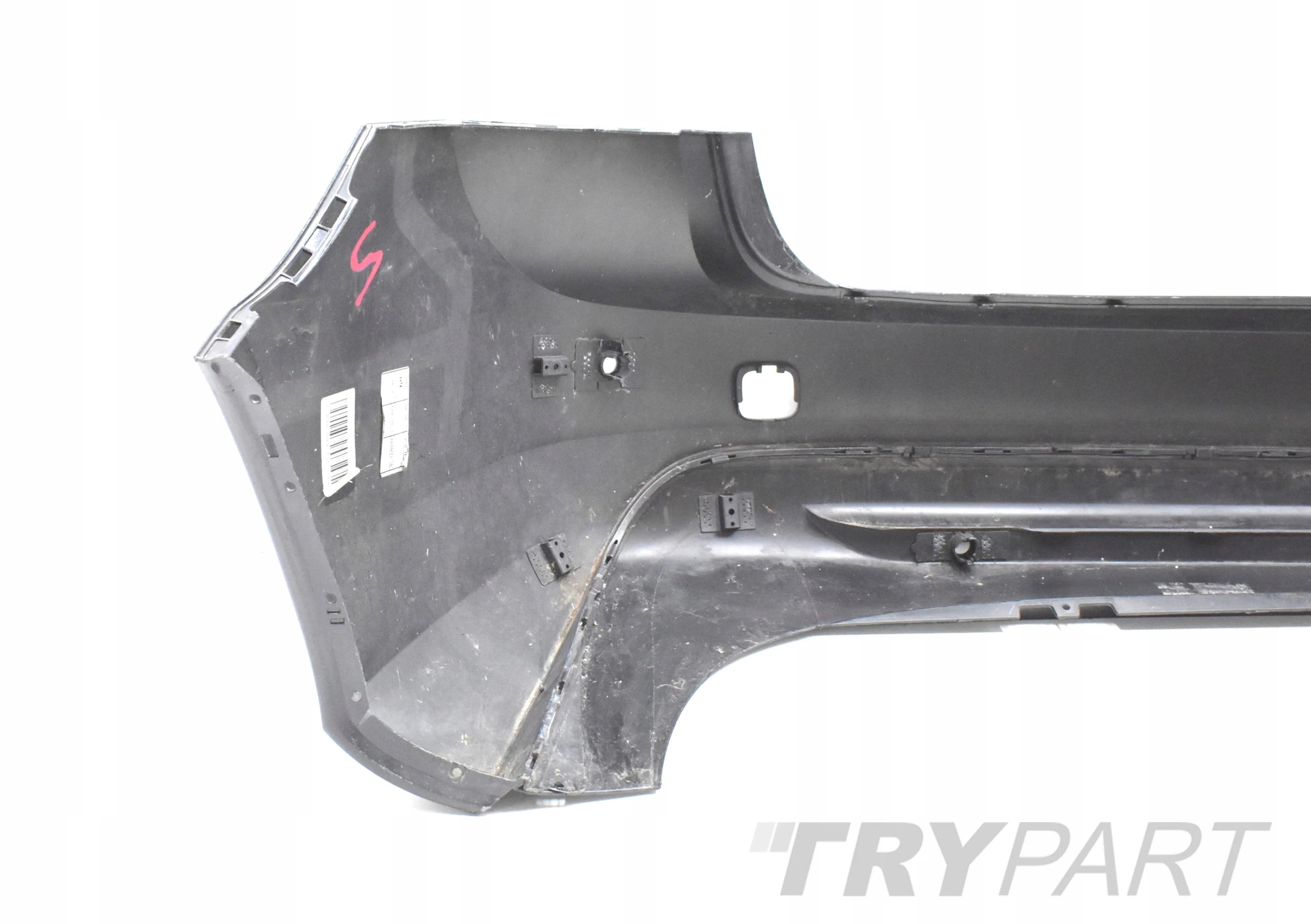 VOLVO S60 II REAR BUMPER ORIGINAL + LOWER PART
