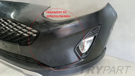Front Bumper Ford Fiesta MK8 VIII 17-22 (Floor)