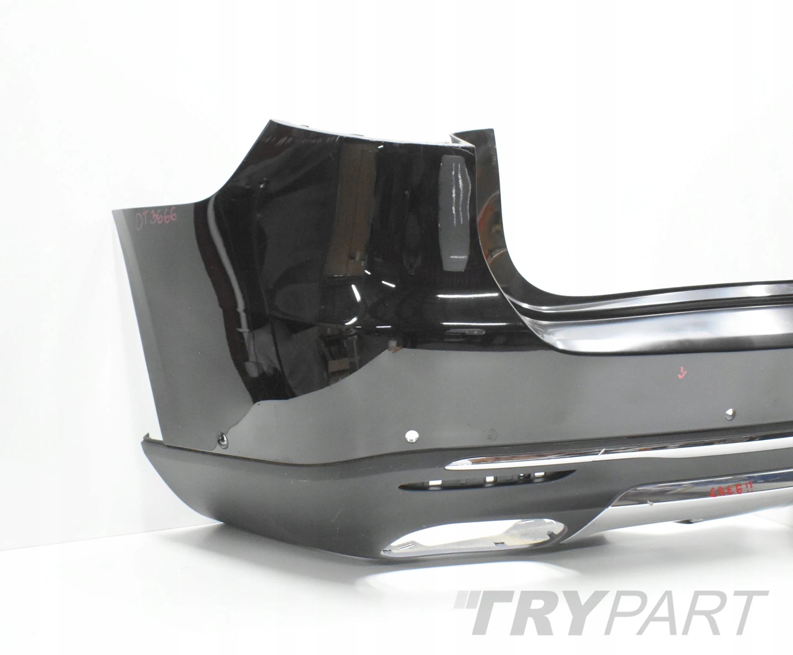 MERCEDES GLS W167 REAR BUMPER REAR ORIGINAL + FULL CHROME