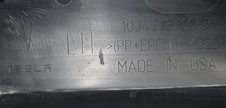 TESLA MODEL X LEFT SILL PROTECTOR ORIGINAL
