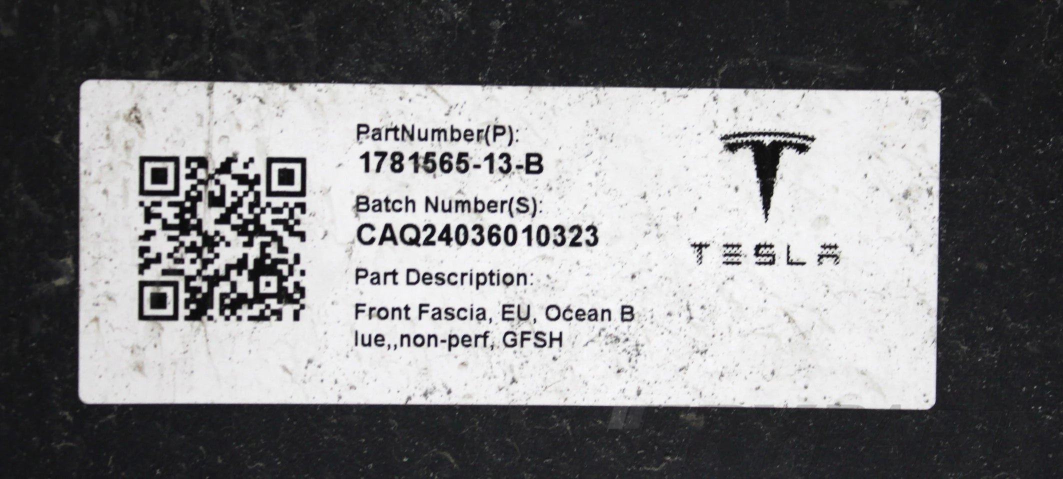 TESLA 3 III LIFT MODEL 3 LIFT FRONT BUMPER ORG + GRILLE