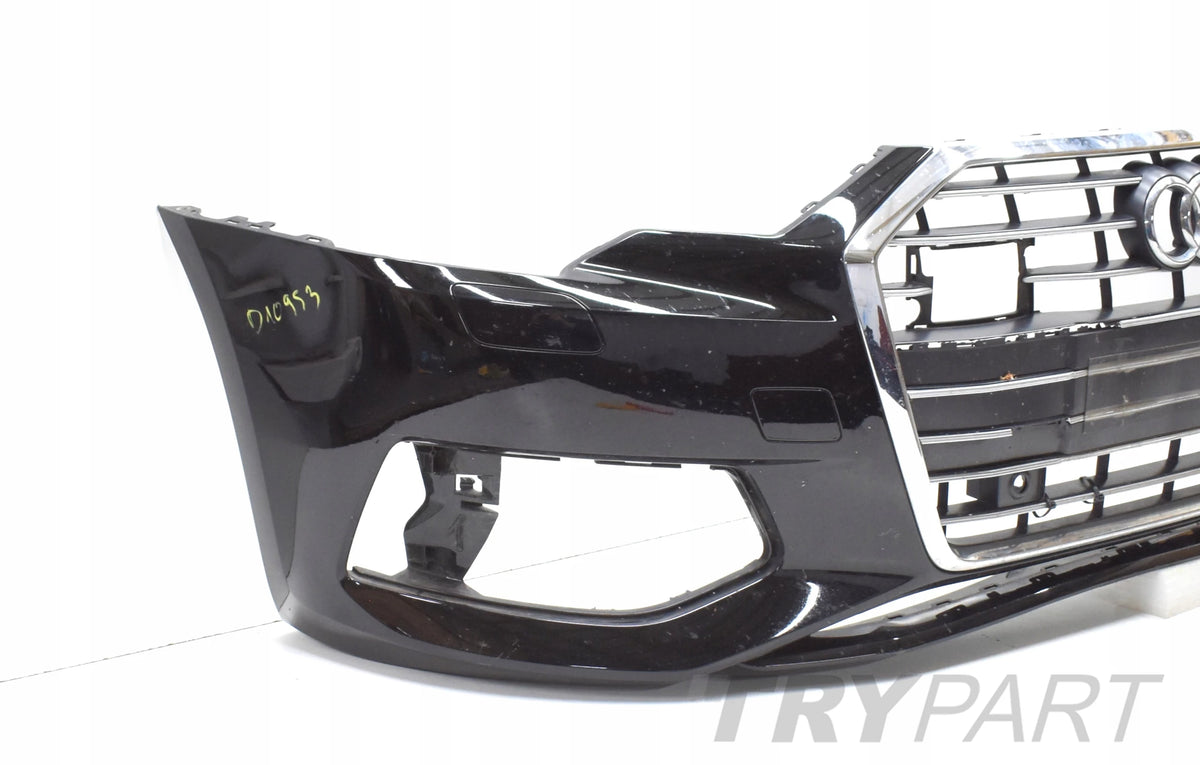 AUDI A6 C8 4K0 FRONT BUMPER ORG + CHROME