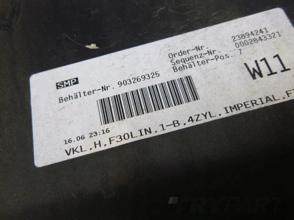 BMW 3 F30 Sedan Rear Bumper