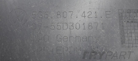 VW GOLF VII 5G6 R-LINE REAR BUMPER ORG HB + BOTTOM