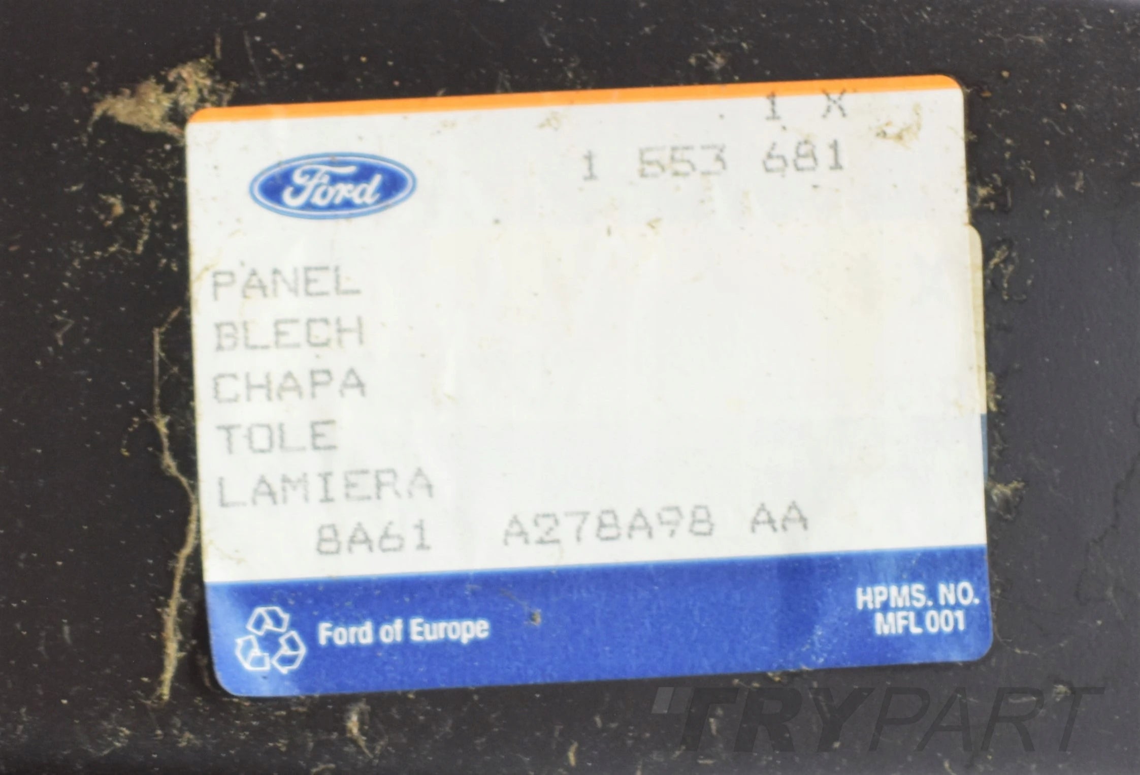 FORD FIESTA MK7 RIGHT SILL PANEL POST TRIM FRAME