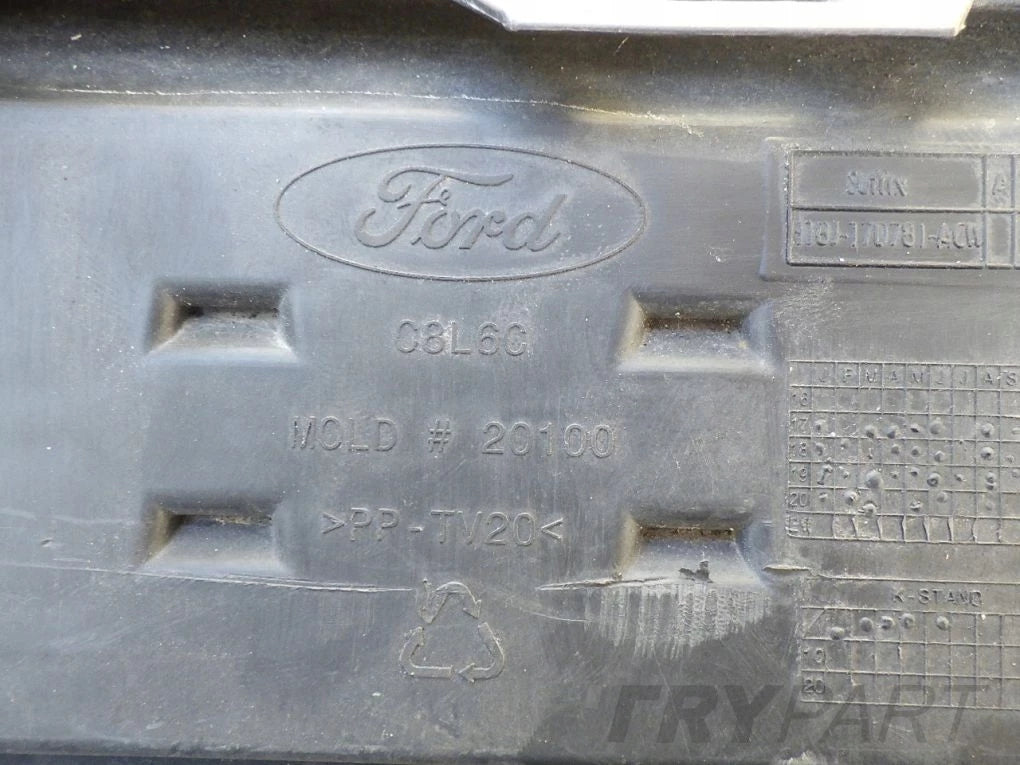 FORD FIESTA MK8 ST 17- Rear bumper splitter trim spoiler