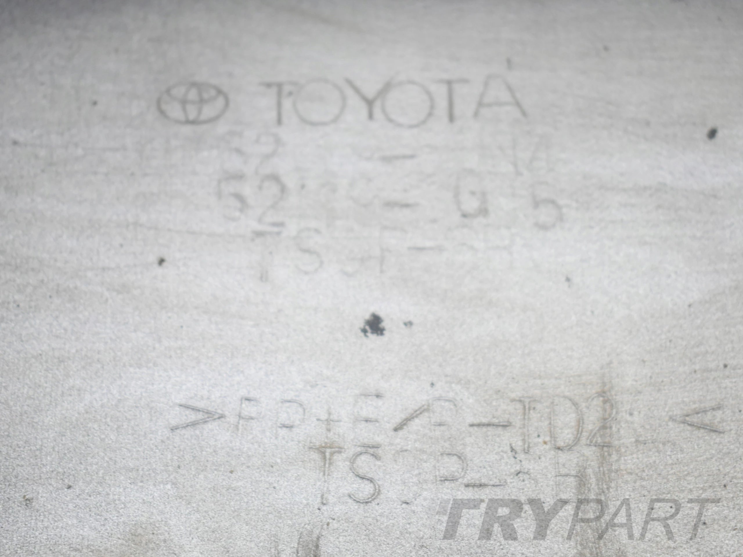 TOYOTA LAND CRUISER J150 LIFT FRONT BUMPER ORG