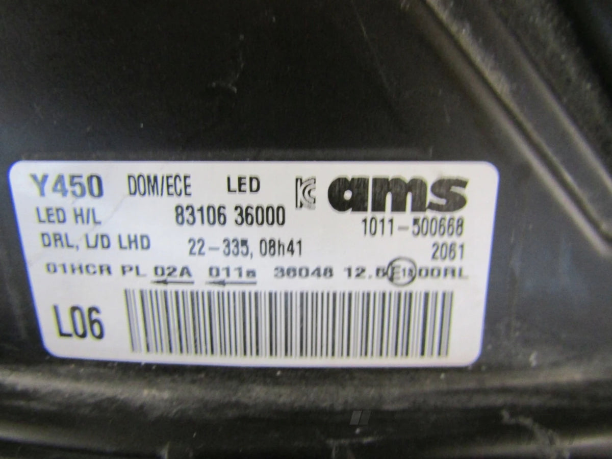 SSANGYONG REXTON 4 IV LIFT FULL LED HEADLIGHT 20- RH 8310636000