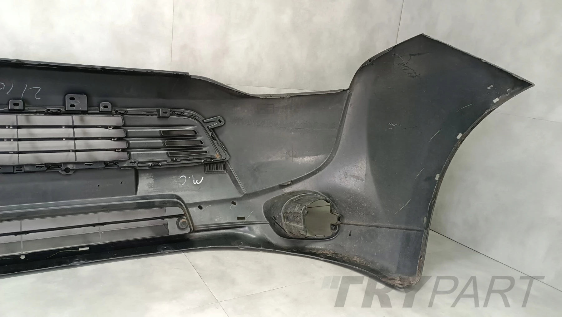 Front Bumper for Mitsubishi Outlander 3 III (2012-2015) / + 1x Halogen