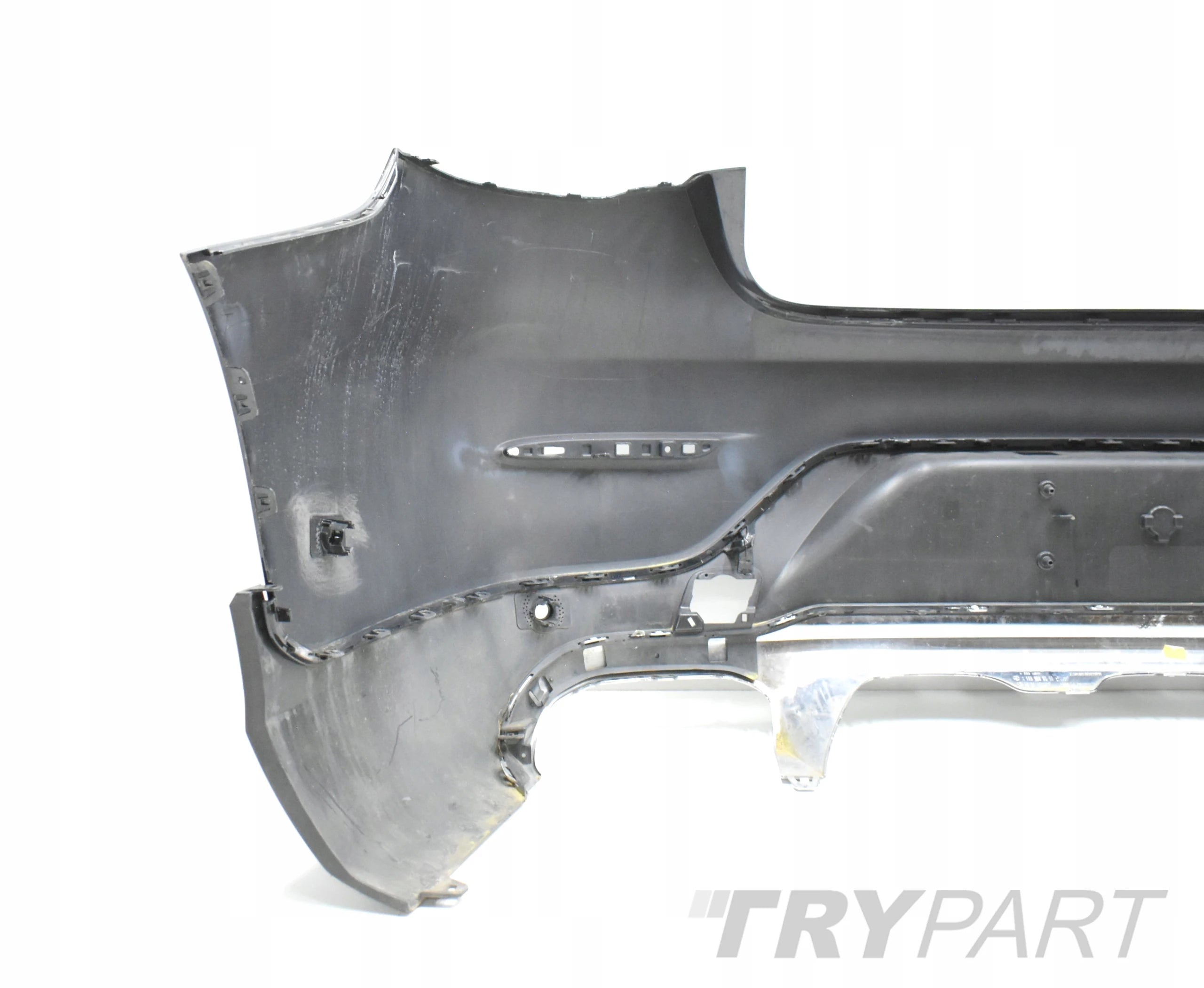 MERCEDES GLC W253 AMG COUPE LIFT REAR BUMPER + CHROME