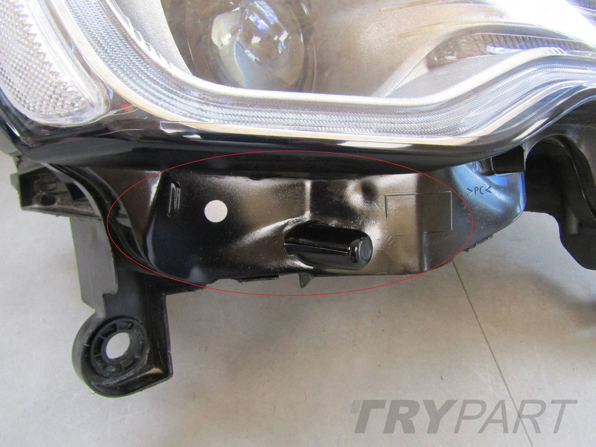 HEADLIGHT JEEP GRAND CHEROKEE WK2 XENON NON-SWIVEL 13-16 RH RIGHT