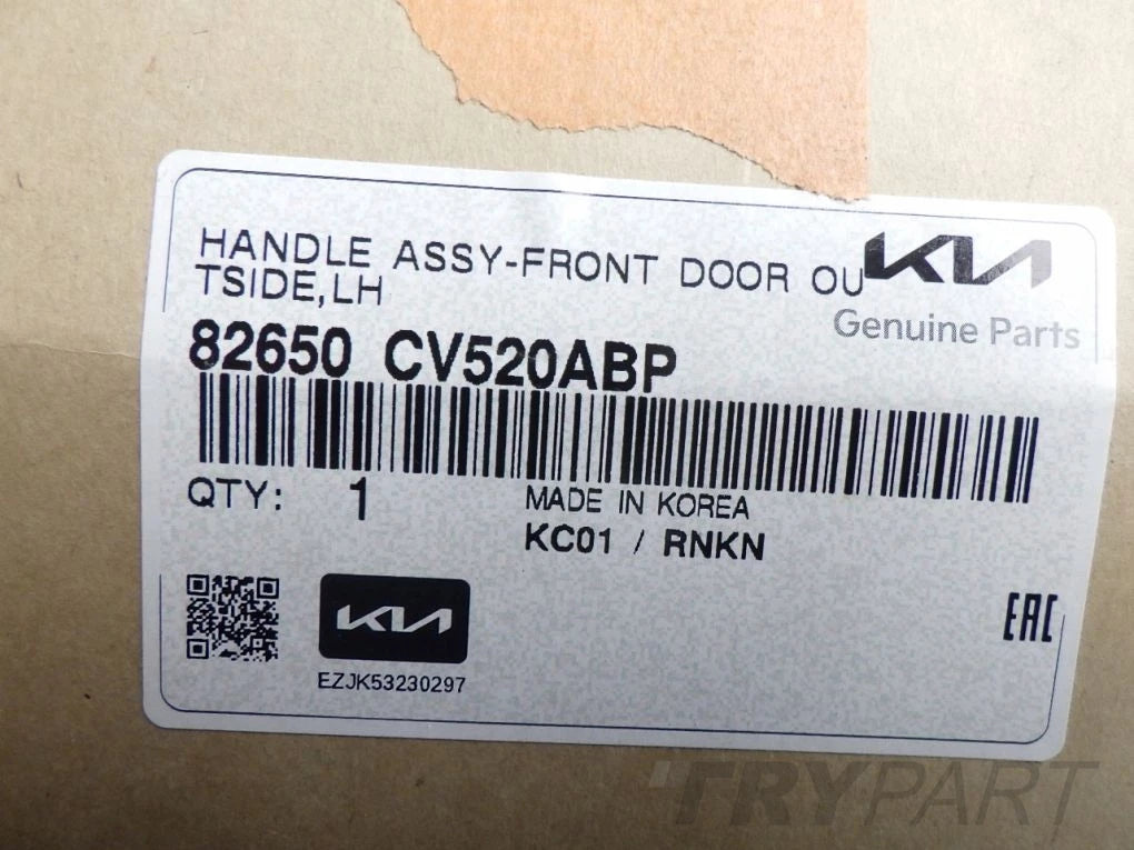 KIA EV6 EV-6 Left Front Door Handle
