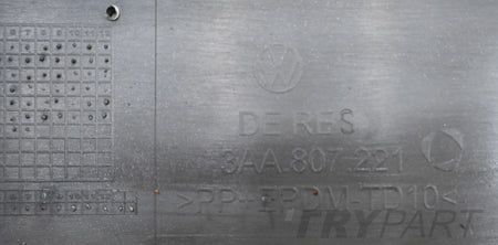 VW PASSAT B7 3AA FRONT BUMPER ORG