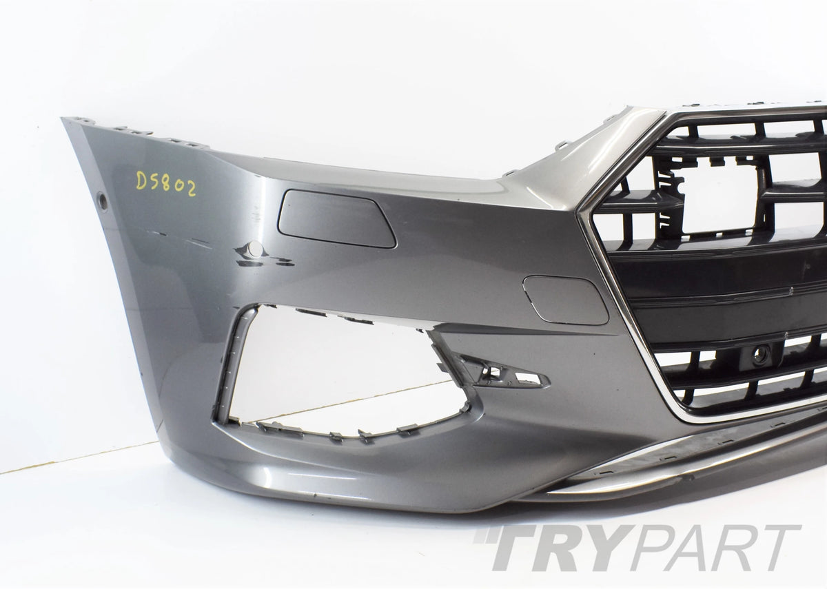 AUDI A7 C8 4K8 FRONT BUMPER + GRILLE ORG