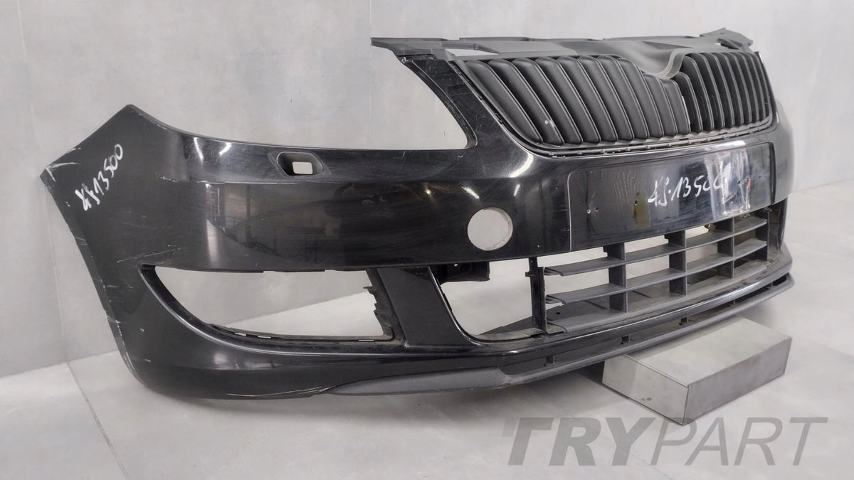 Front bumper Skoda Fabia 2 II 5J0 Lift 10-14