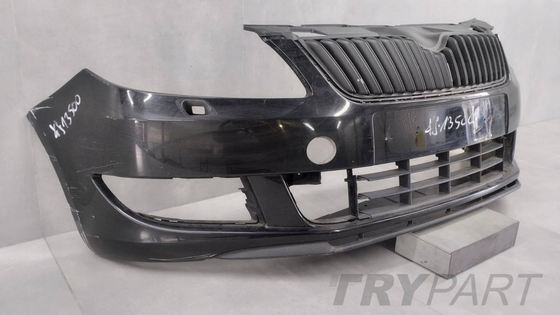 Front bumper Skoda Fabia 2 II 5J0 Lift 10-14