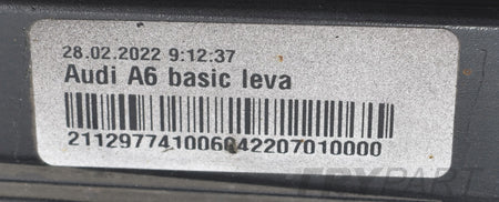 AUDI A6 C8 4K LEFT SILL STRIP ORG STANDARD BASIC