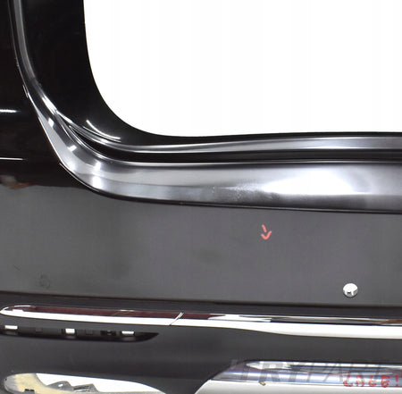 MERCEDES GLS W167 REAR BUMPER REAR ORIGINAL + FULL CHROME