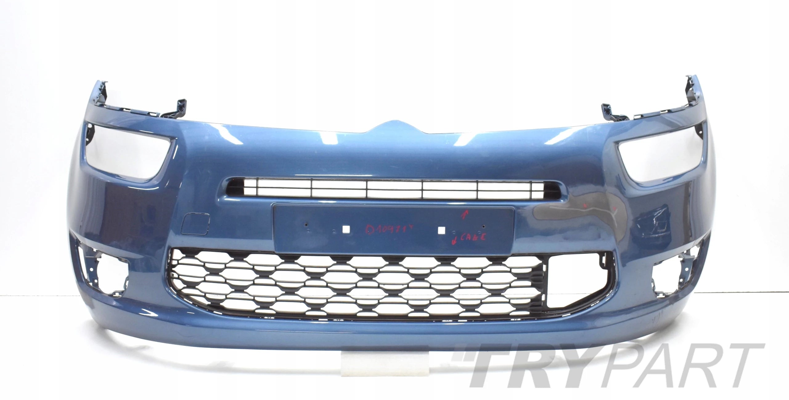 CITROEN C4 II GRAND PICASSO FRONT BUMPER ORG + GRILLE