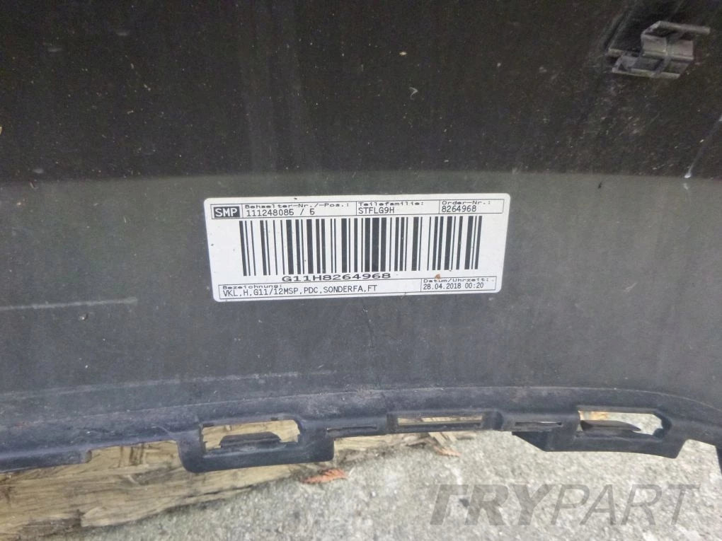 BMW 7 G11 G12 M Package Rear Bumper