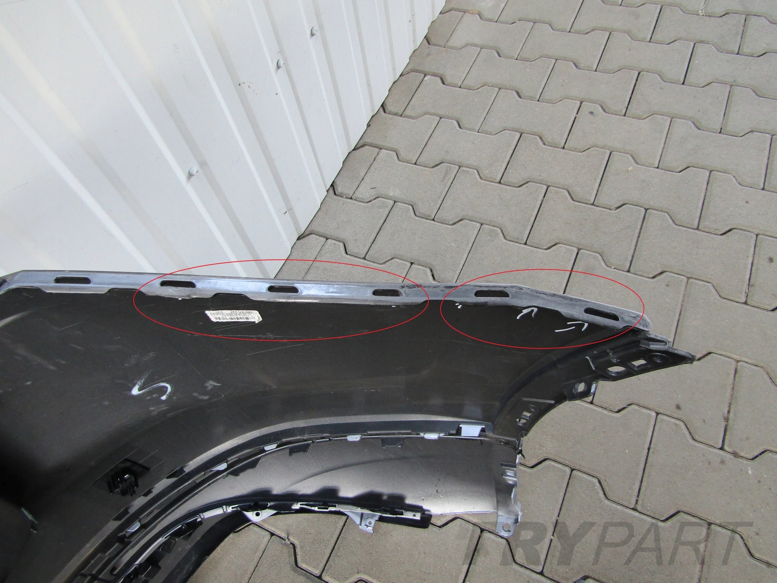 Rear Bumper VW Touareg III 3 R-Line 760 18-