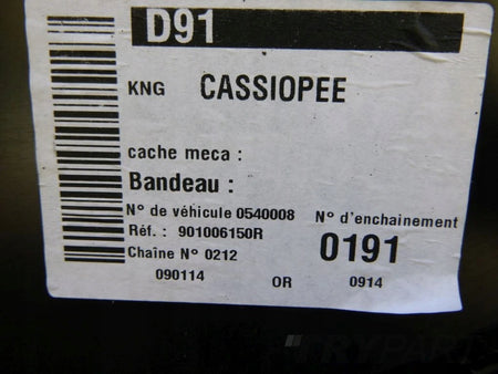 RENAULT LAGUNA III COUPE 07- Rear Trunk Lid
