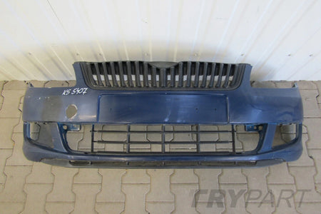 Front bumper Skoda Fabia 2 II 5J0 Lift 10-14