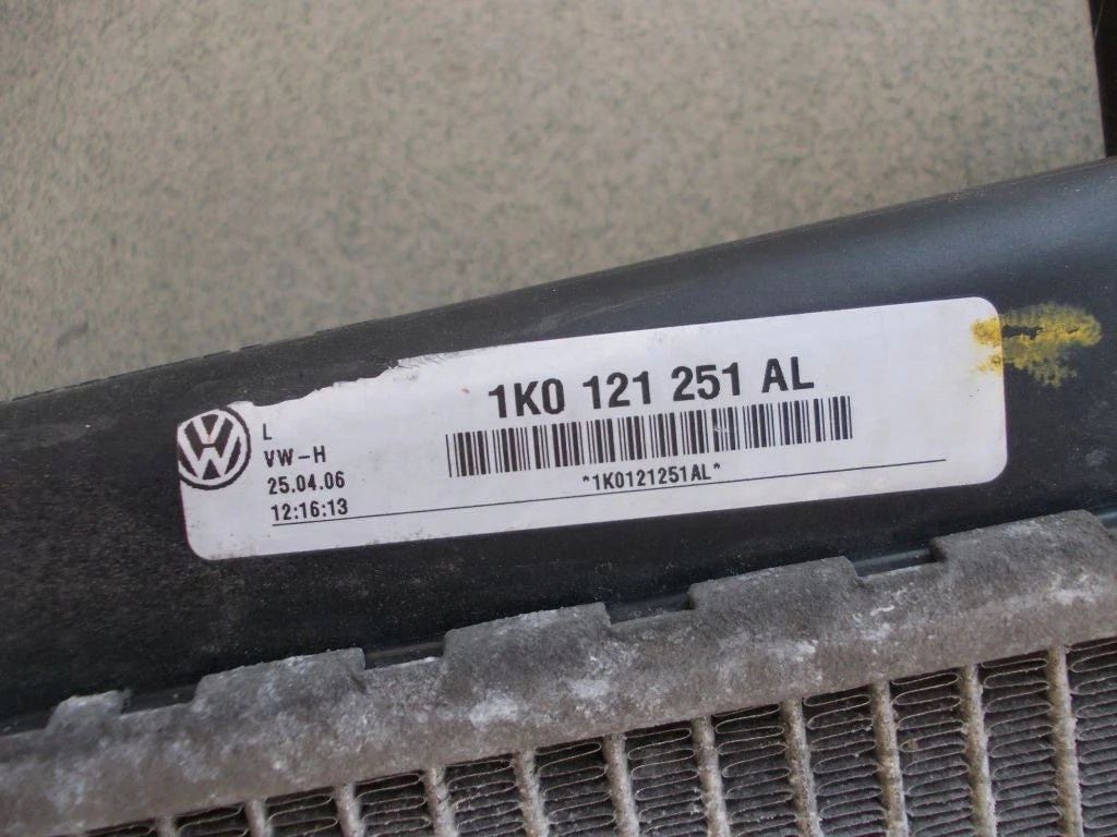VW AUDI 1.9 2.0 TDI 1K0 121 251 AL WATER RADIATOR