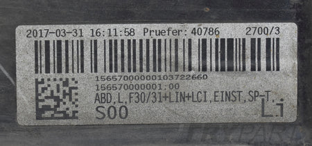 BMW F30 F31 LIFT LCI LEFT SILL COVER STRIP SILL ORG
