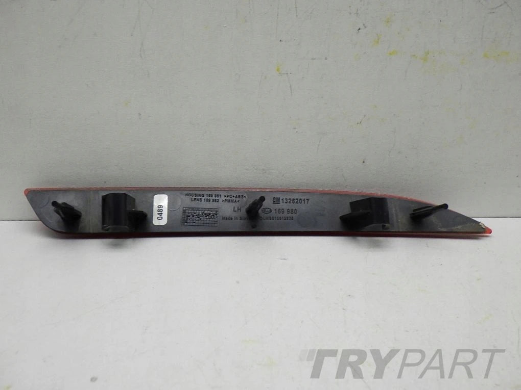 OPEL ASTRA J IV 4 HB REAR LEFT REFLECTOR