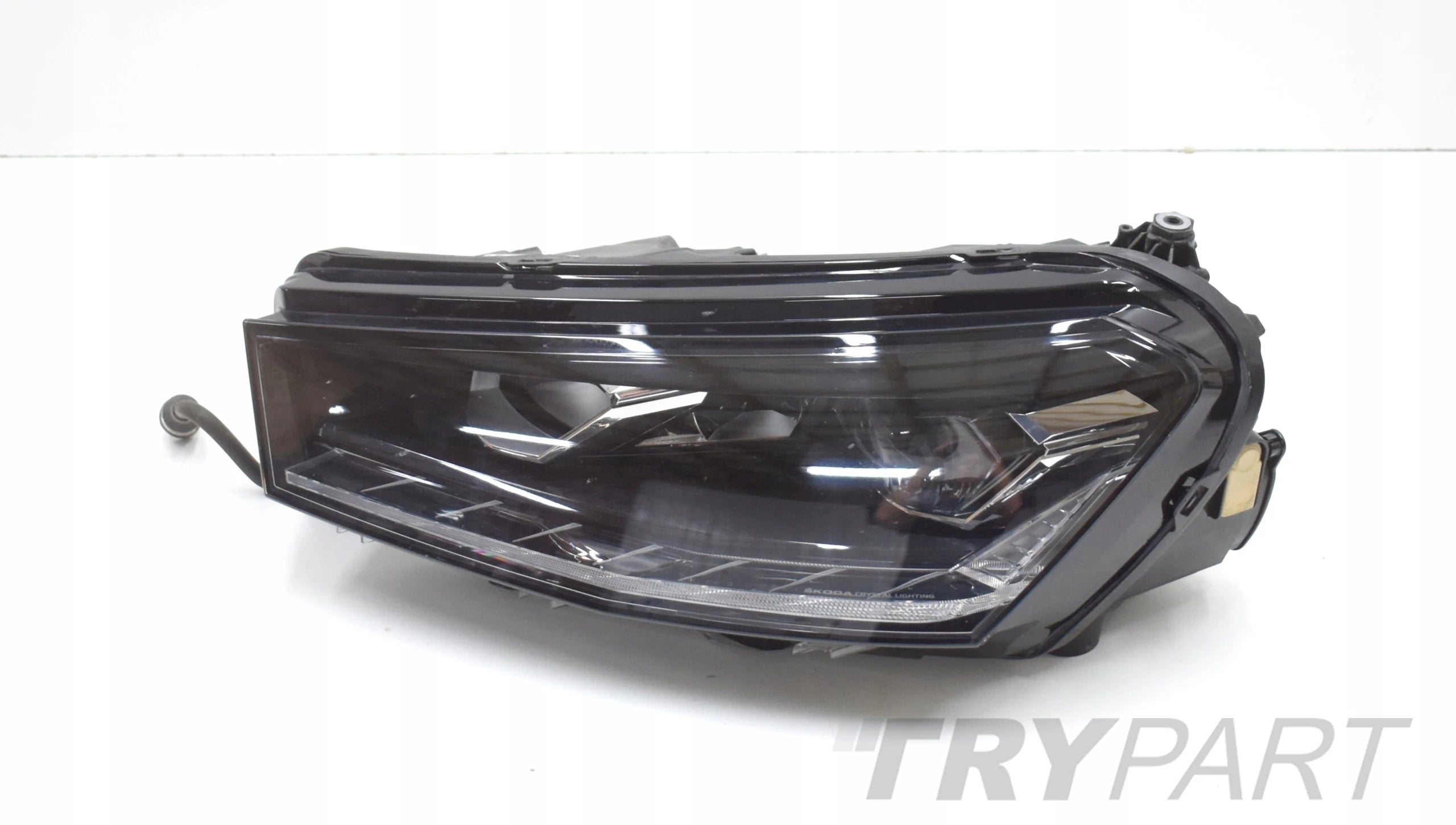 SKODA FABIA IV 6VB LEFT FRONT HEADLIGHT EU ORG CRYSTAL 6VB941015B