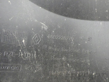 DACIA DUSTER 2 II 17- Rear Bumper