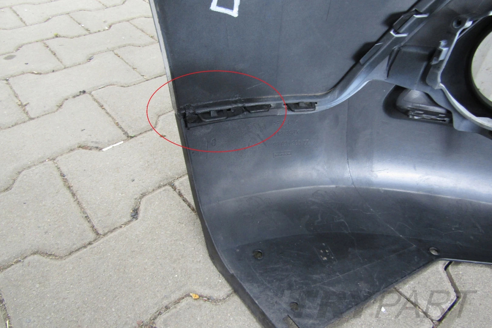 Front Bumper Compatible with Peugeot 2008 I 13-16