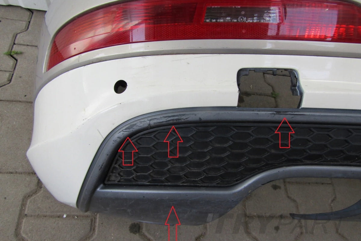 Rear bumper for Audi Q3 8U0 S-Line 11-14