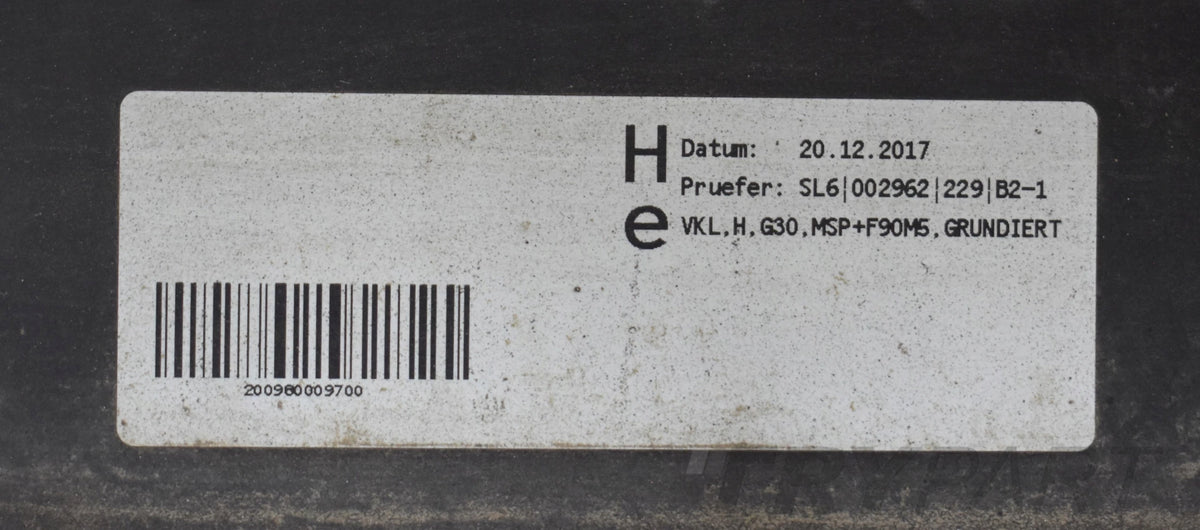 BMW V G30 M PACKAGE REAR BUMPER ORIGINAL SEDAN