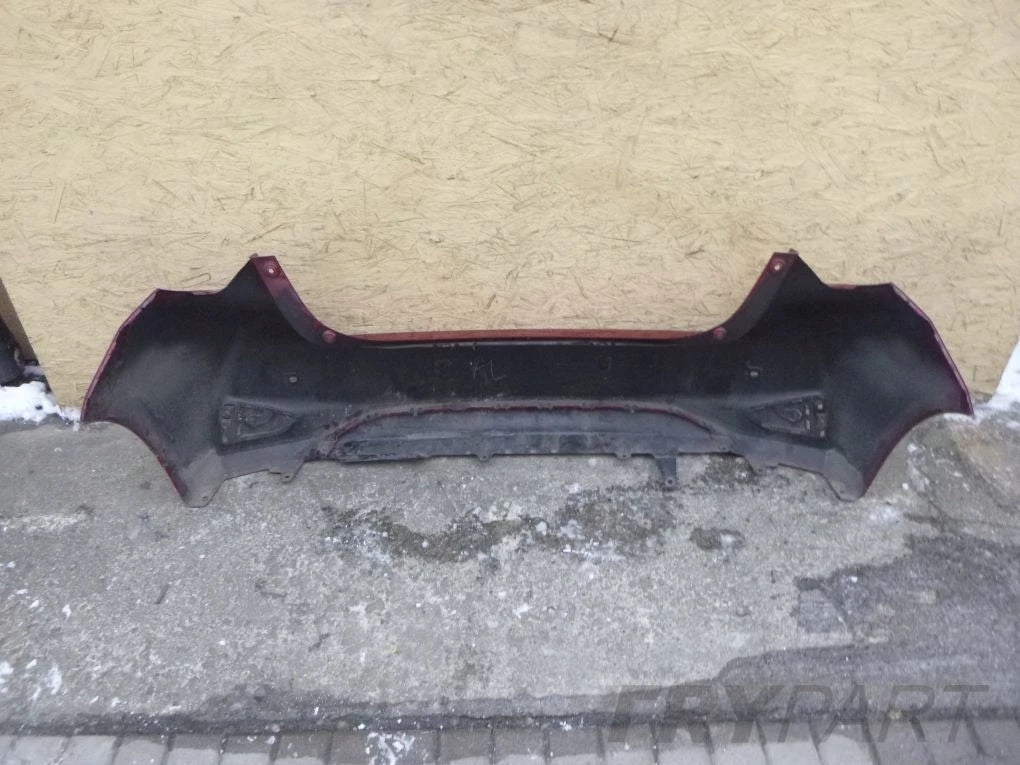 TOYOTA YARIS 3 III LIFT IV 17- Rear Bumper