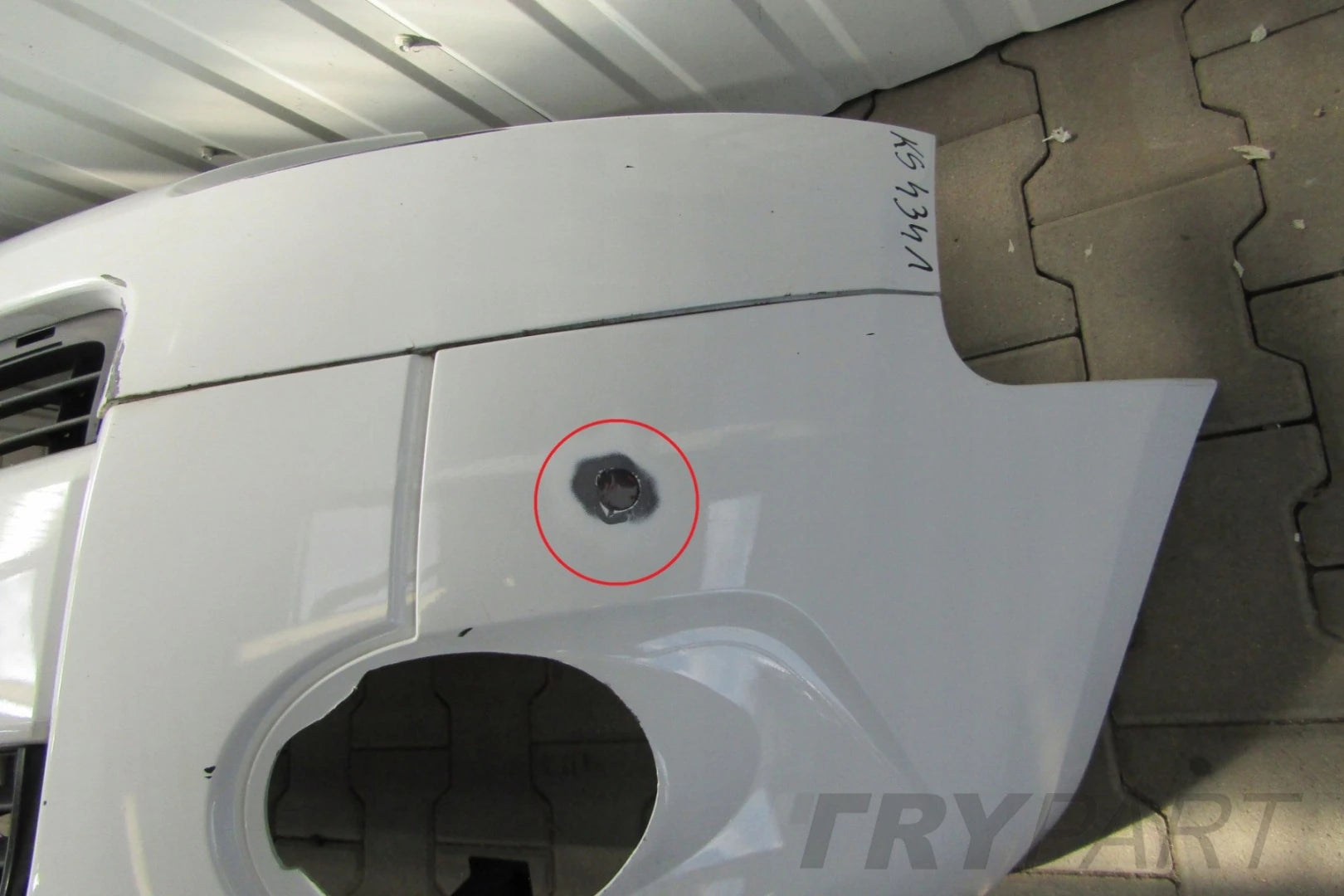Peugeot Partner 2 II Facelift Front Bumper 12-15